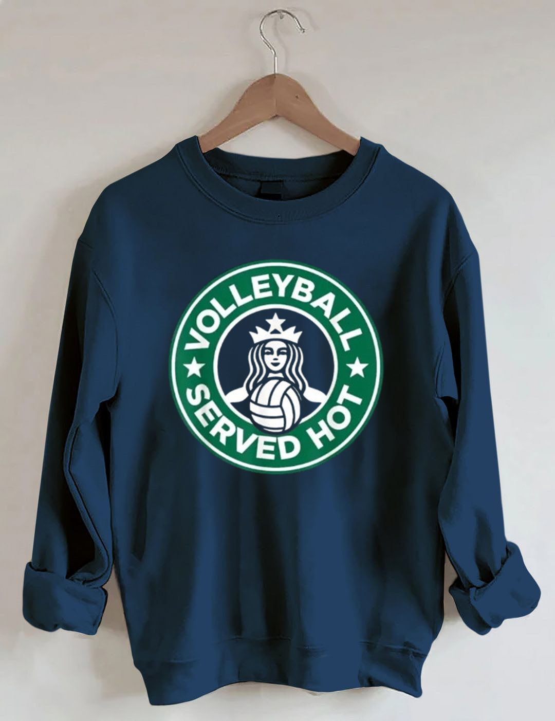 Volleyball Served Hot Sweatshirt