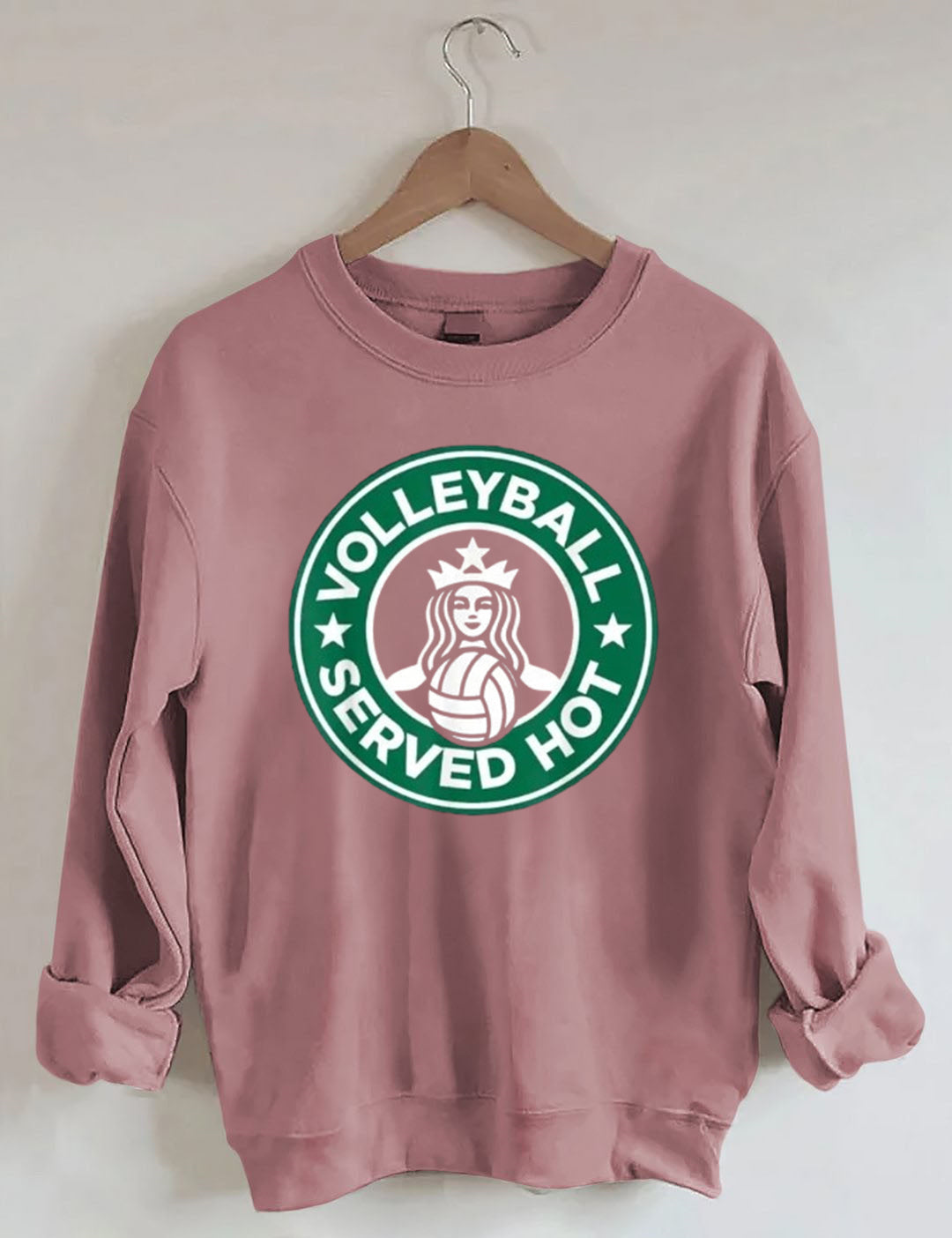 Volleyball Served Hot Sweatshirt