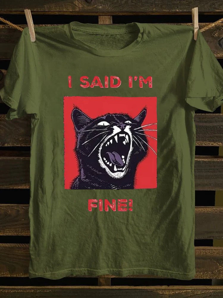 Punk Rock Band,I Said I'm Pine T-shirt