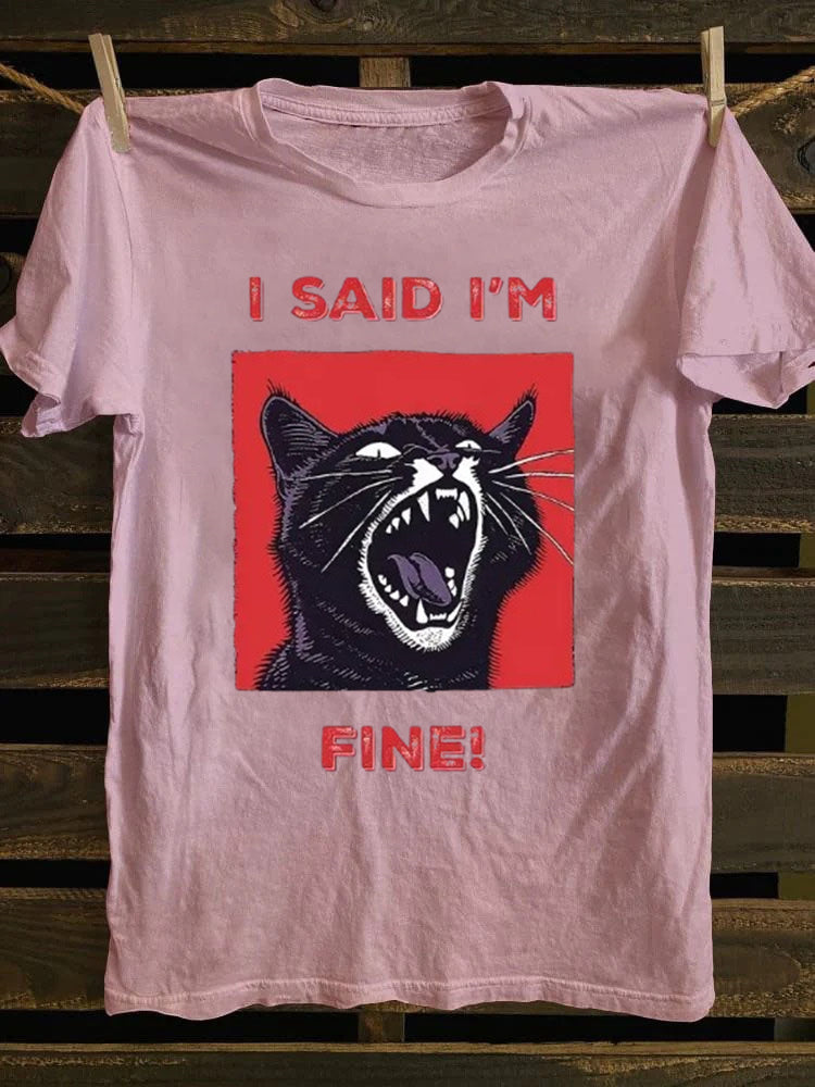 Punk Rock Band,I Said I'm Pine T-shirt