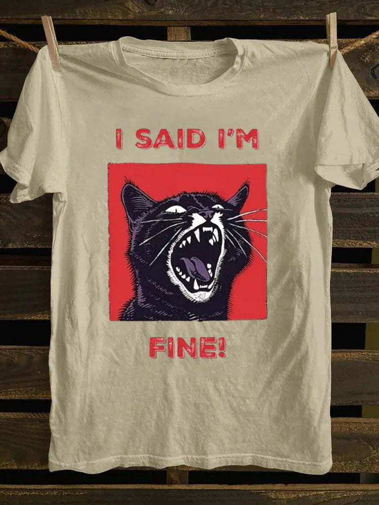 Punk Rock Band,I Said I'm Pine T-shirt