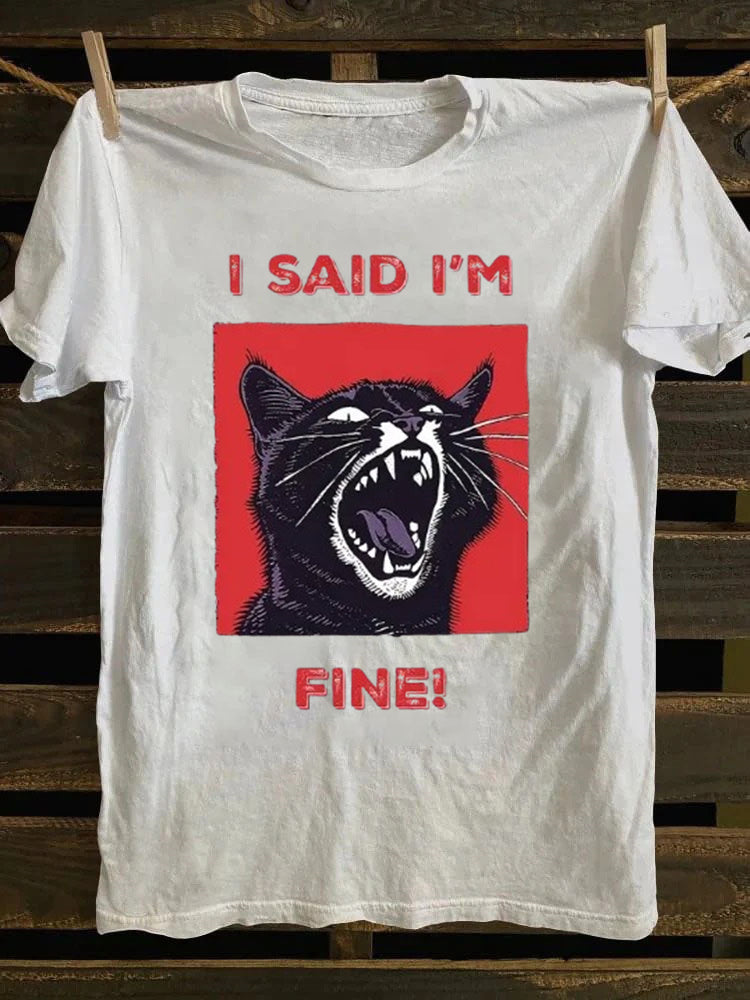Punk Rock Band,I Said I'm Pine T-shirt