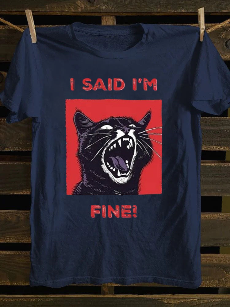 Punk Rock Band,I Said I'm Pine T-shirt