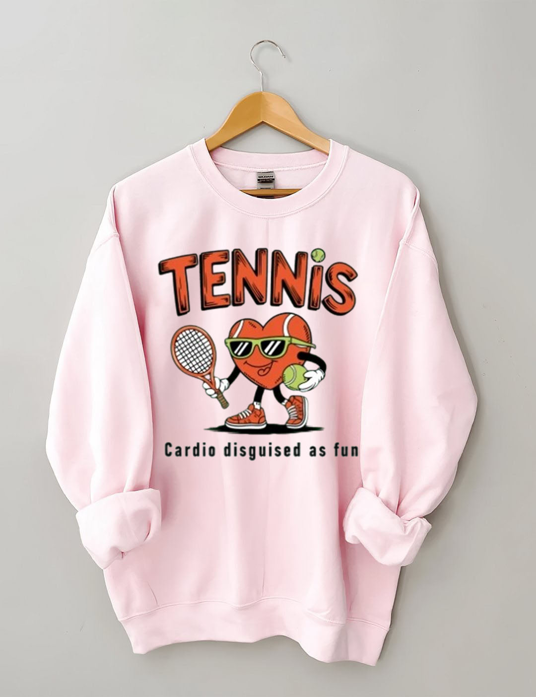 Cardio Disguised As Fun Tennis Sweatshirt