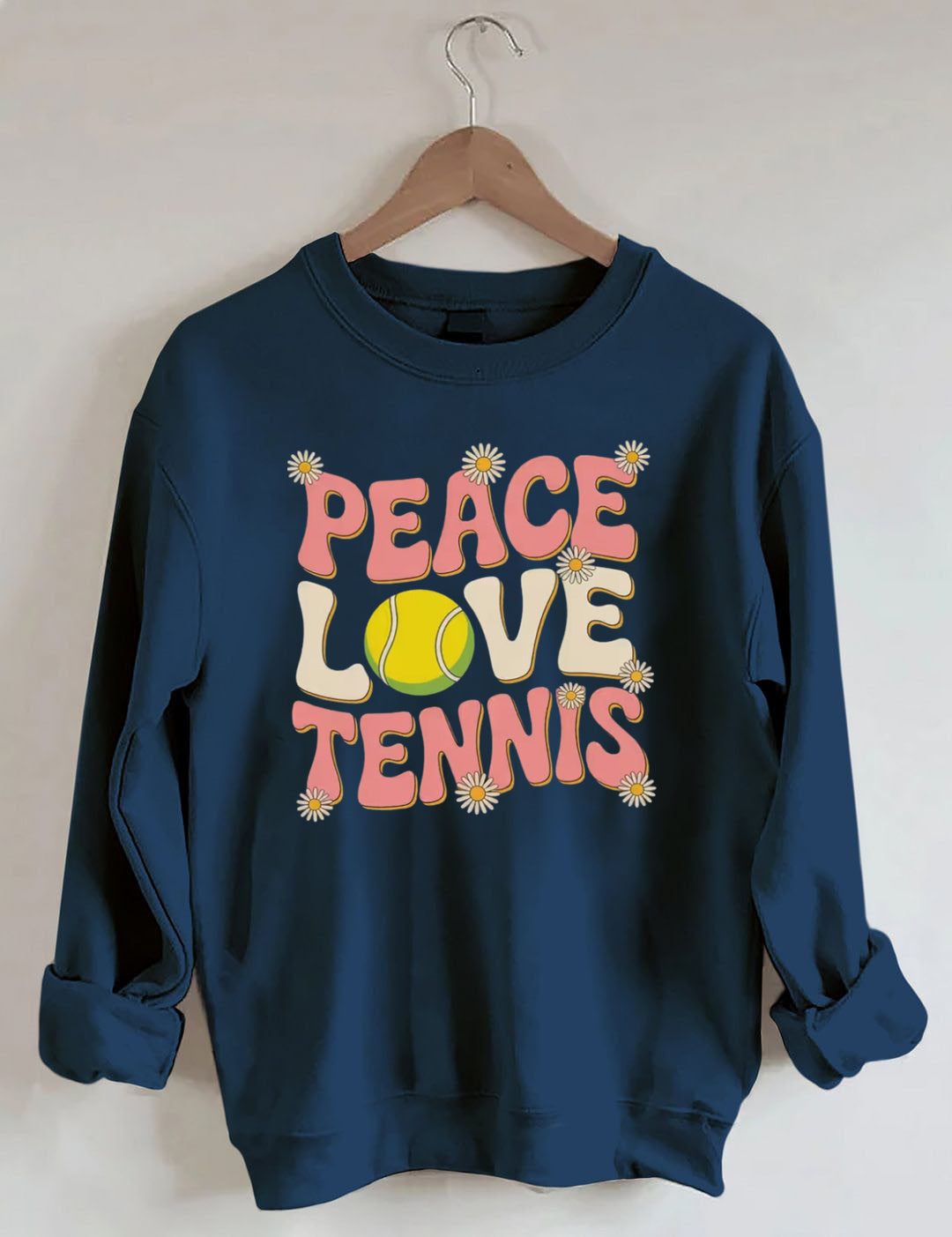 Peace Love Tennis Sweatshirt
