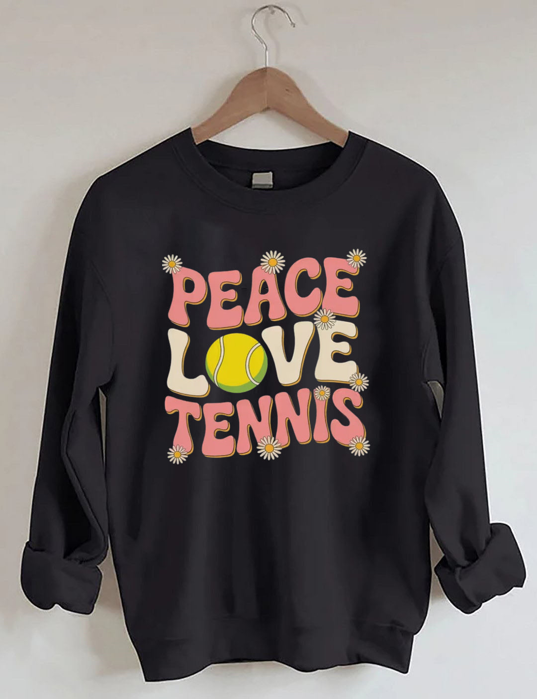 Peace Love Tennis Sweatshirt