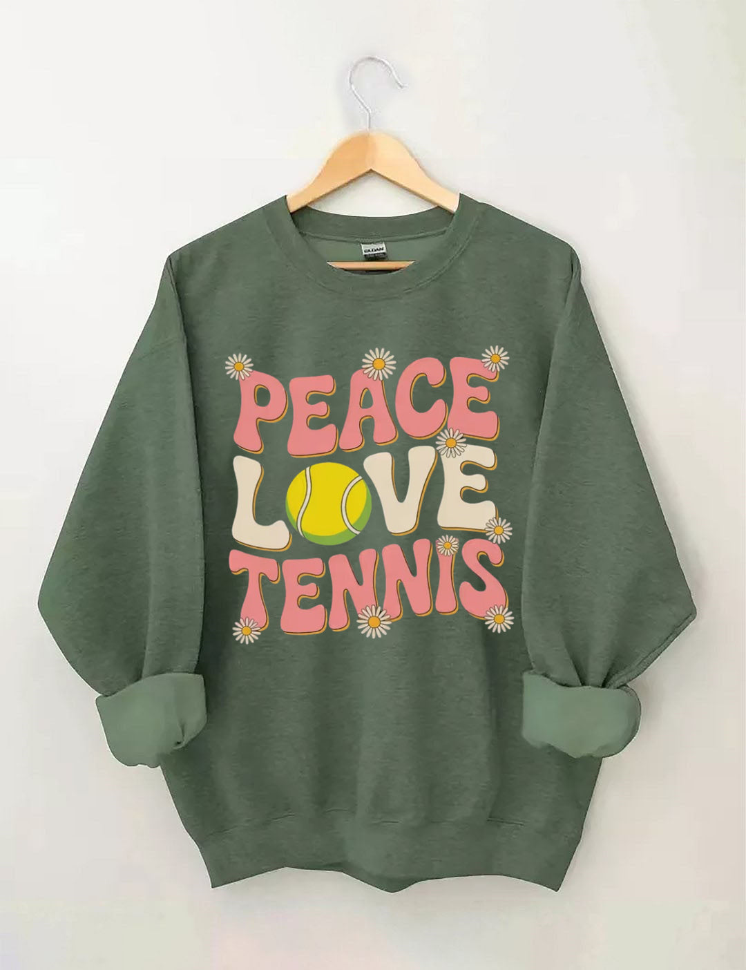 Peace Love Tennis Sweatshirt