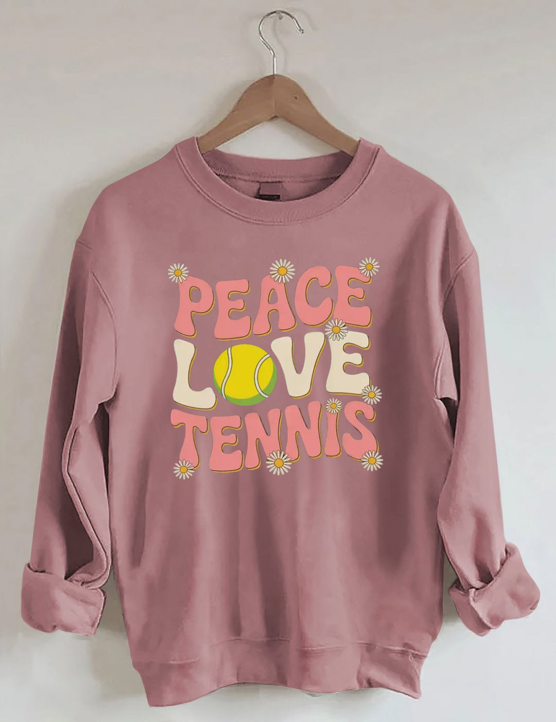 Peace Love Tennis Sweatshirt