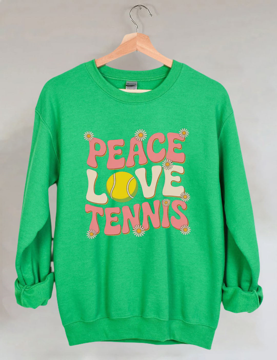 Peace Love Tennis Sweatshirt