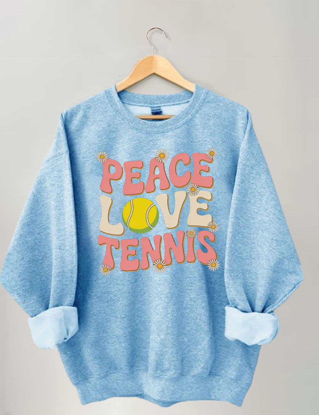 Peace Love Tennis Sweatshirt