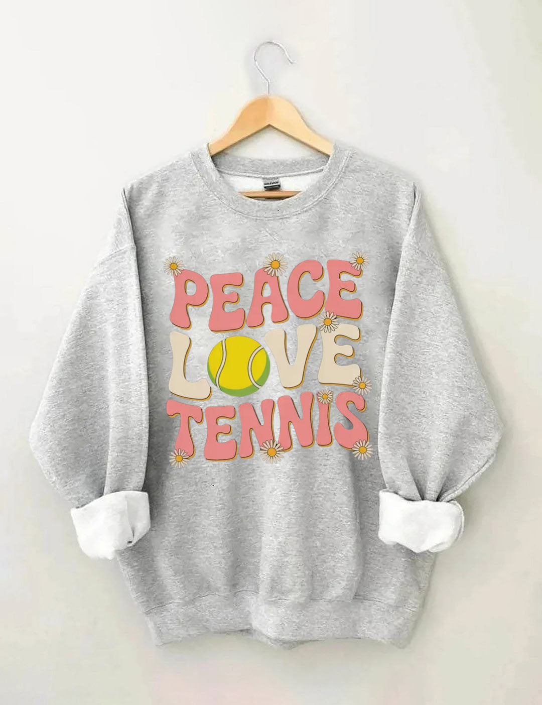 Peace Love Tennis Sweatshirt