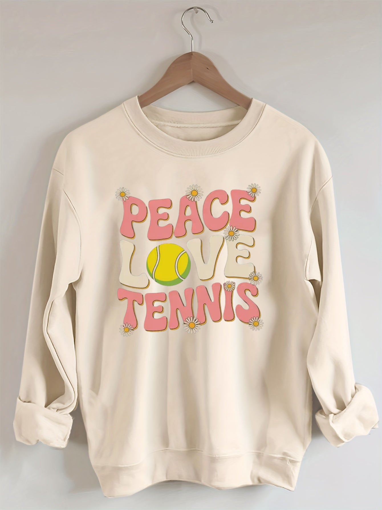 Peace Love Tennis Sweatshirt