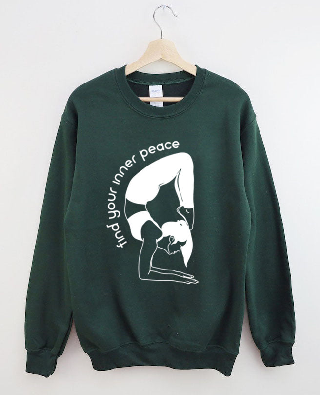 Find Your Inner Peace Pilates Sweatshirt