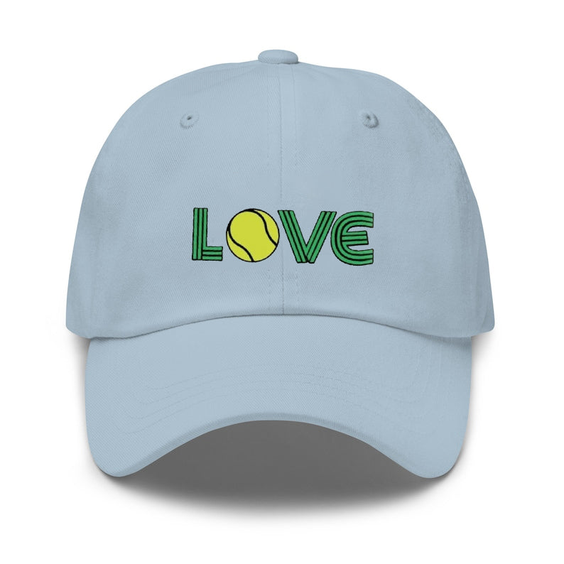 Love Tennis Baseball Hat