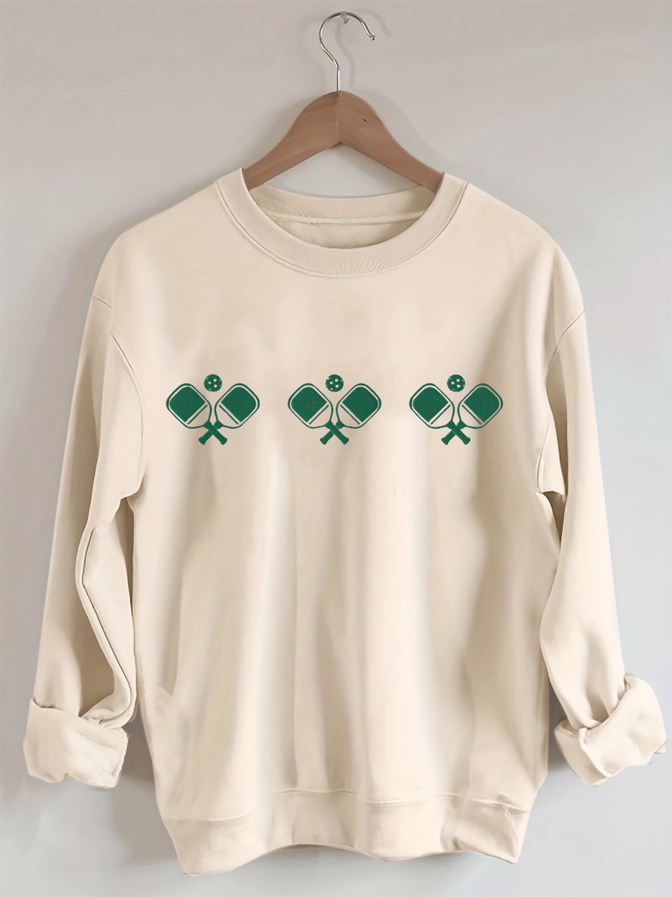 Pickleball Paddle and Balls Sweatshirt