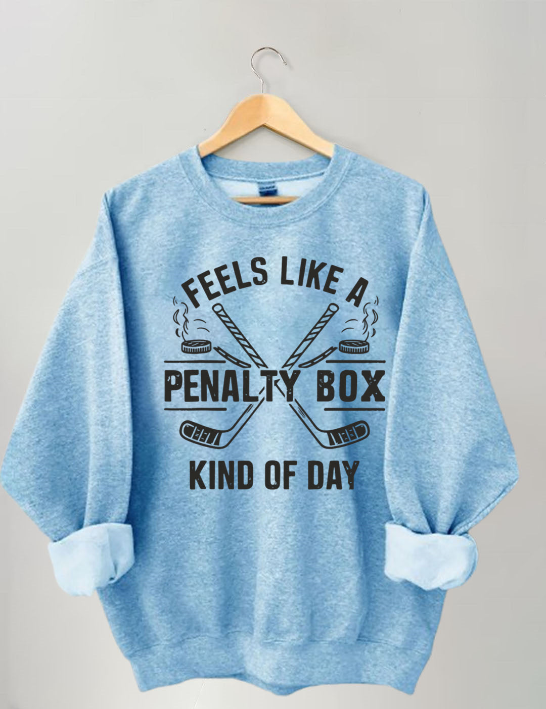 Hockey Penalty Box Sweatshirt.