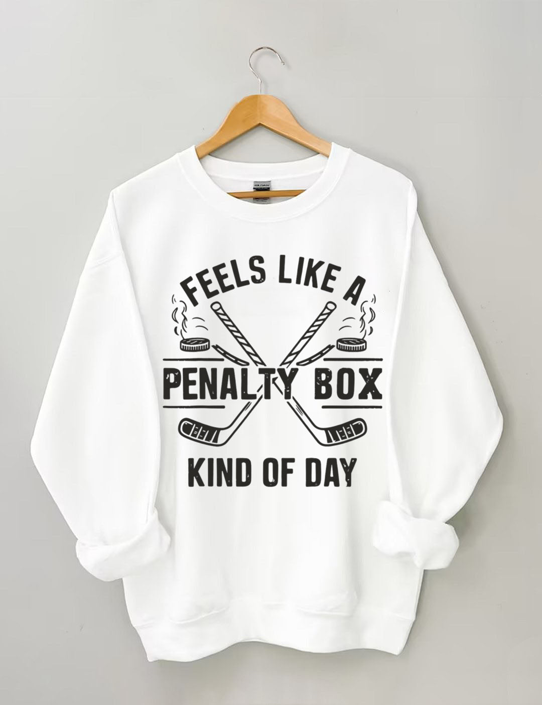 Hockey Penalty Box Sweatshirt.