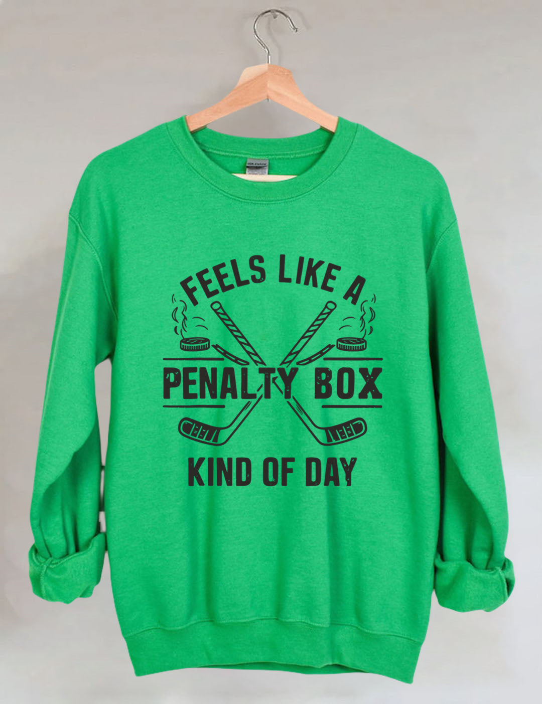 Hockey Penalty Box Sweatshirt.