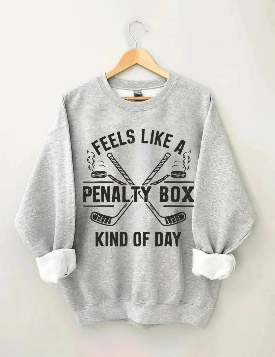 Hockey Penalty Box Sweatshirt.