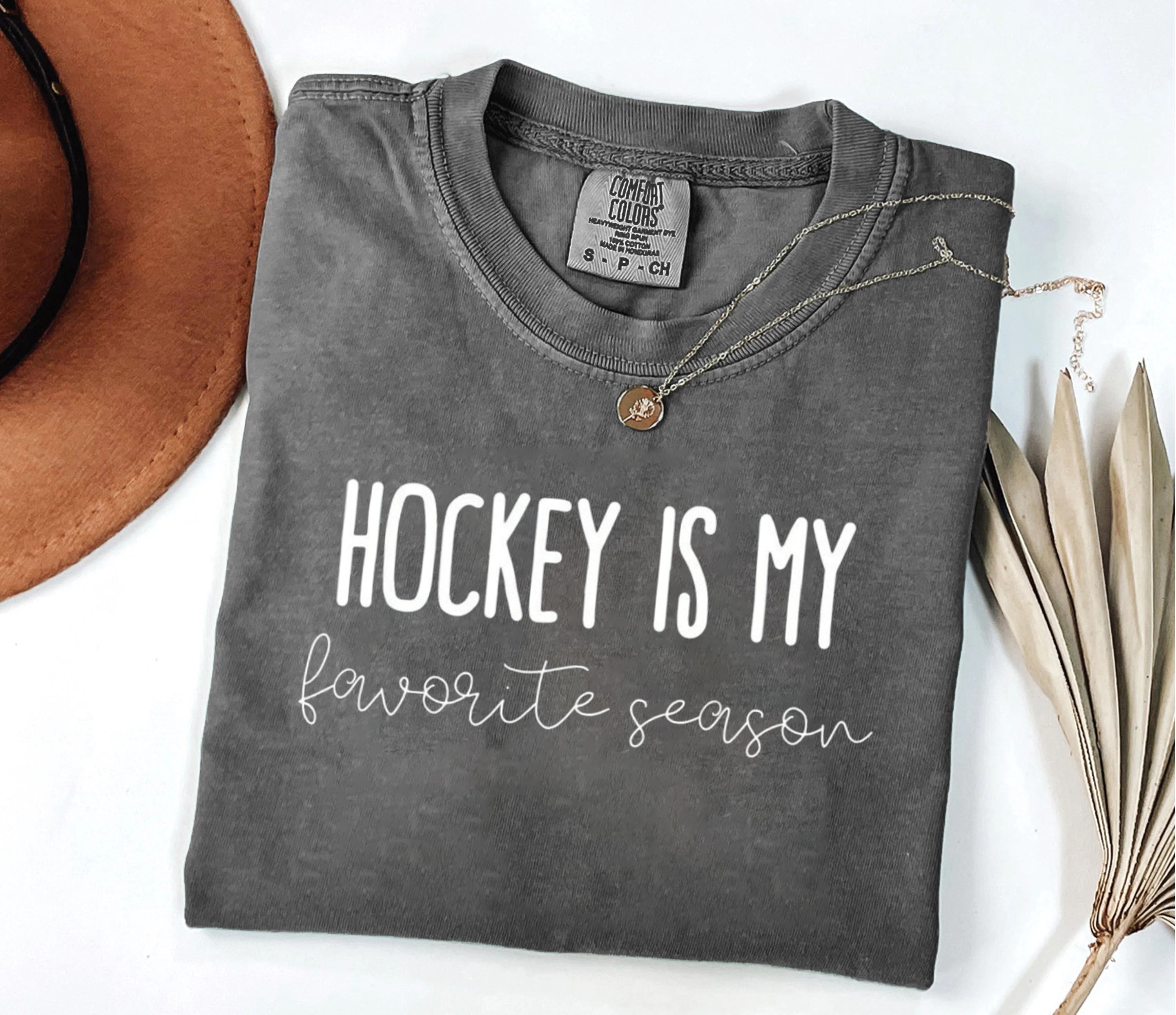 Comfort Colors® Hockey is my Favorite Season T-shirt