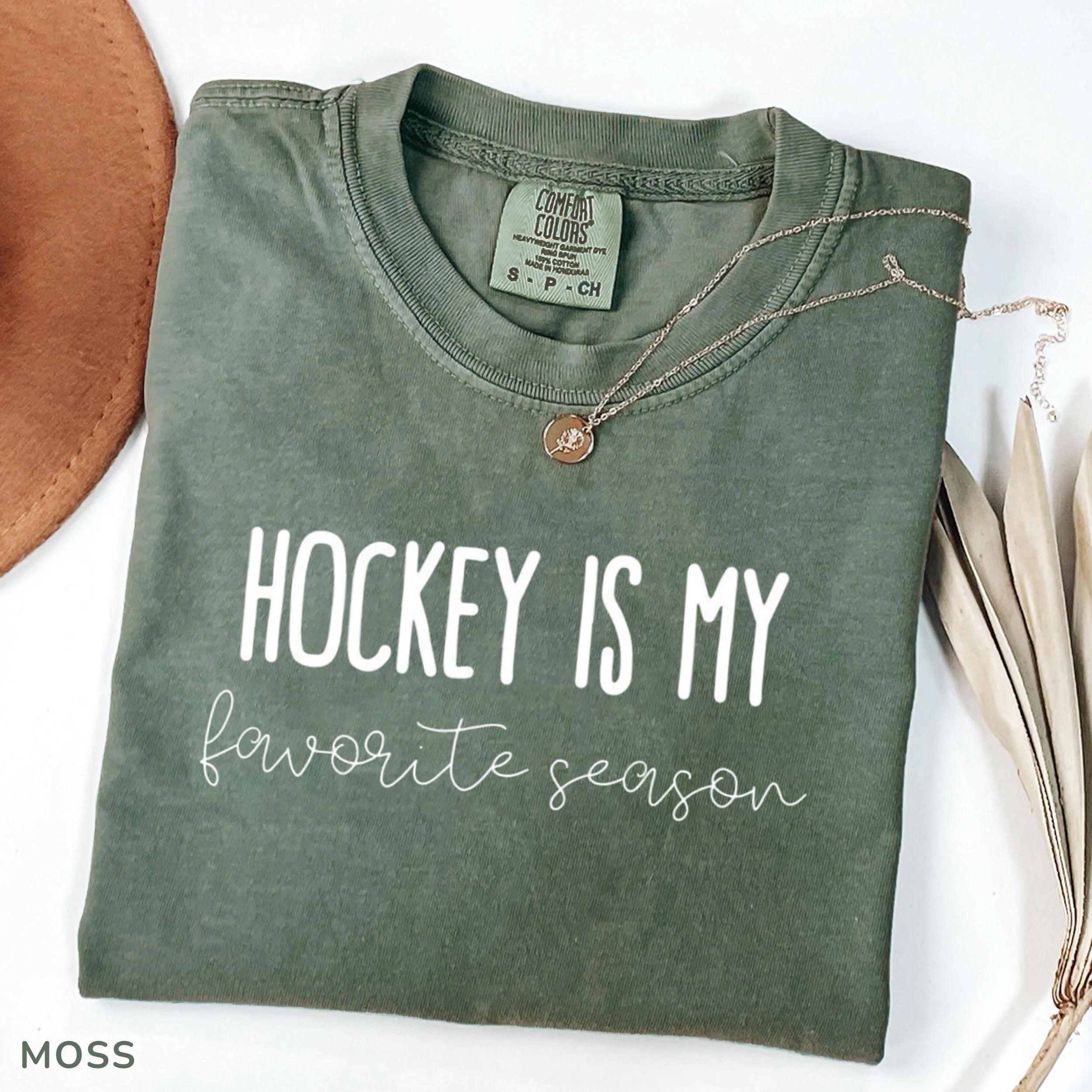 Comfort Colors® Hockey is my Favorite Season T-shirt