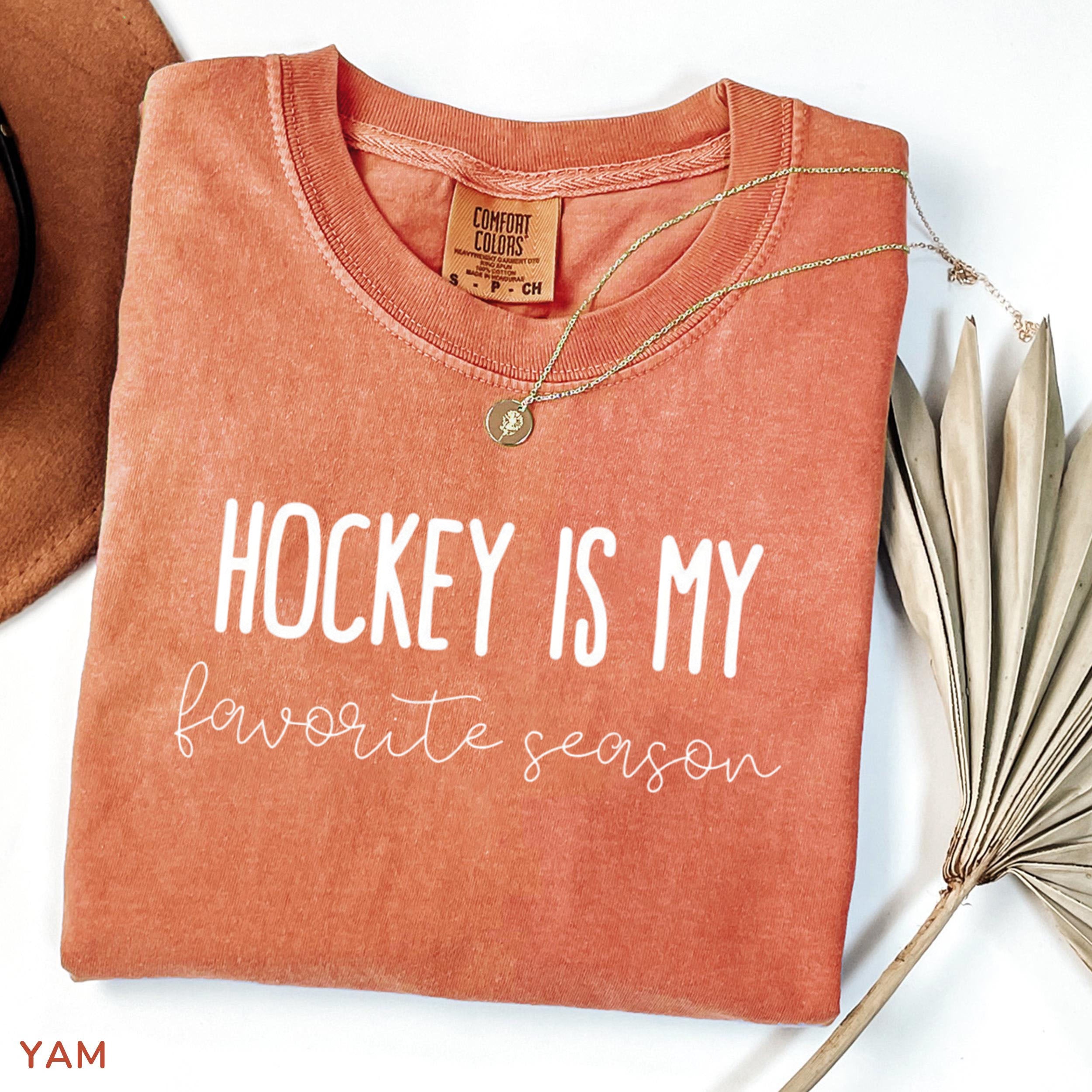 Comfort Colors® Hockey is my Favorite Season T-shirt