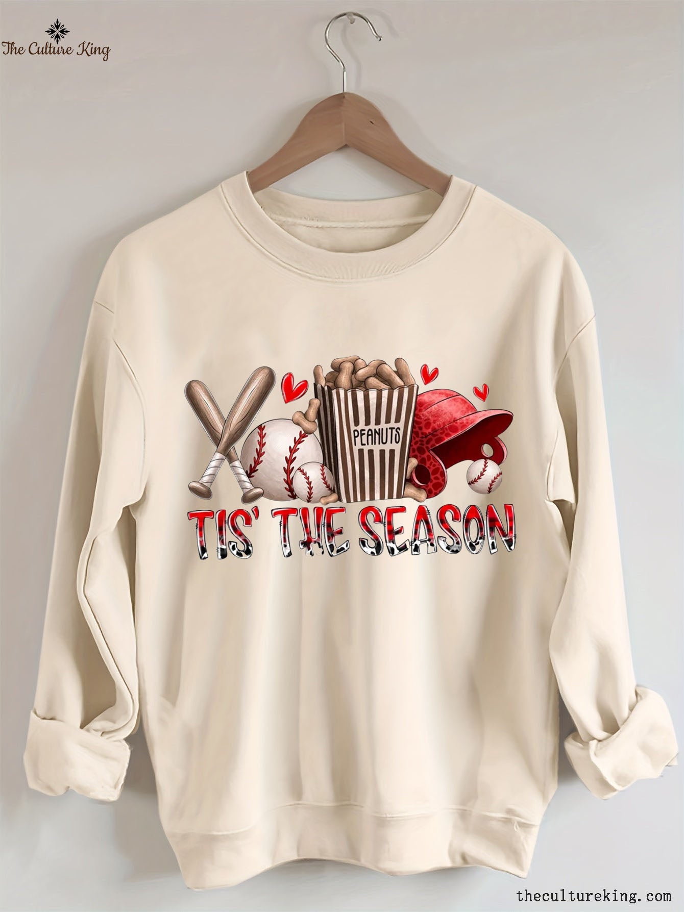 Tis the Season Baseball Sweatshirt