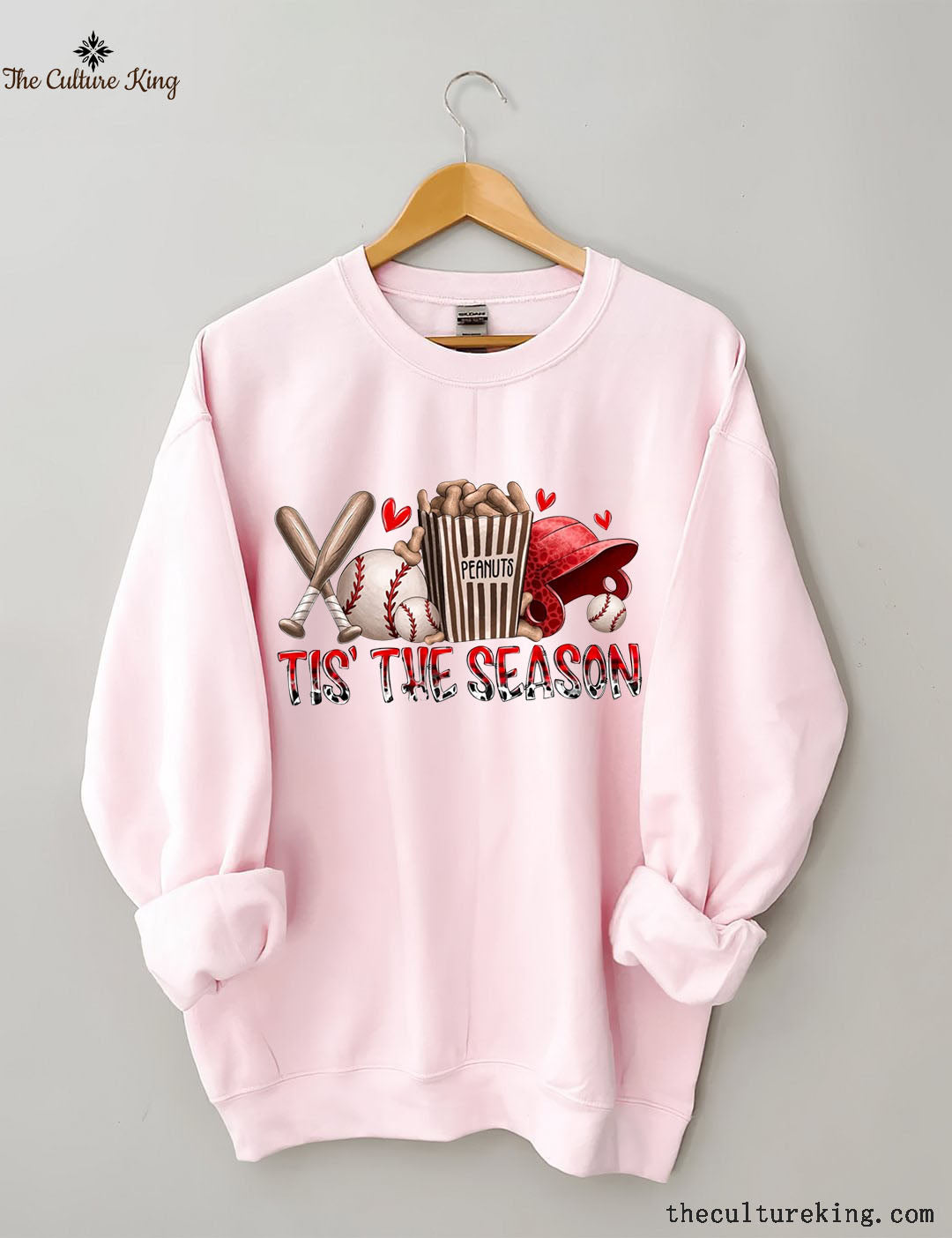 Tis the Season Baseball Sweatshirt