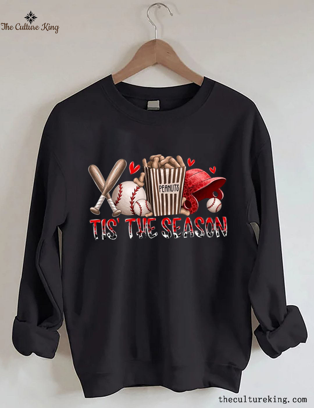 Tis the Season Baseball Sweatshirt