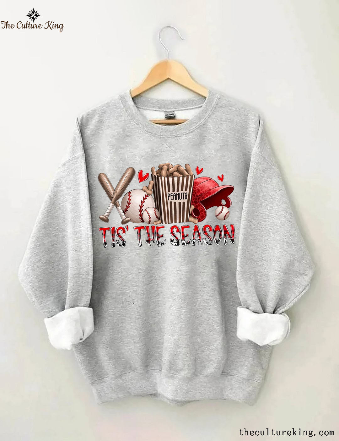 Tis the Season Baseball Sweatshirt