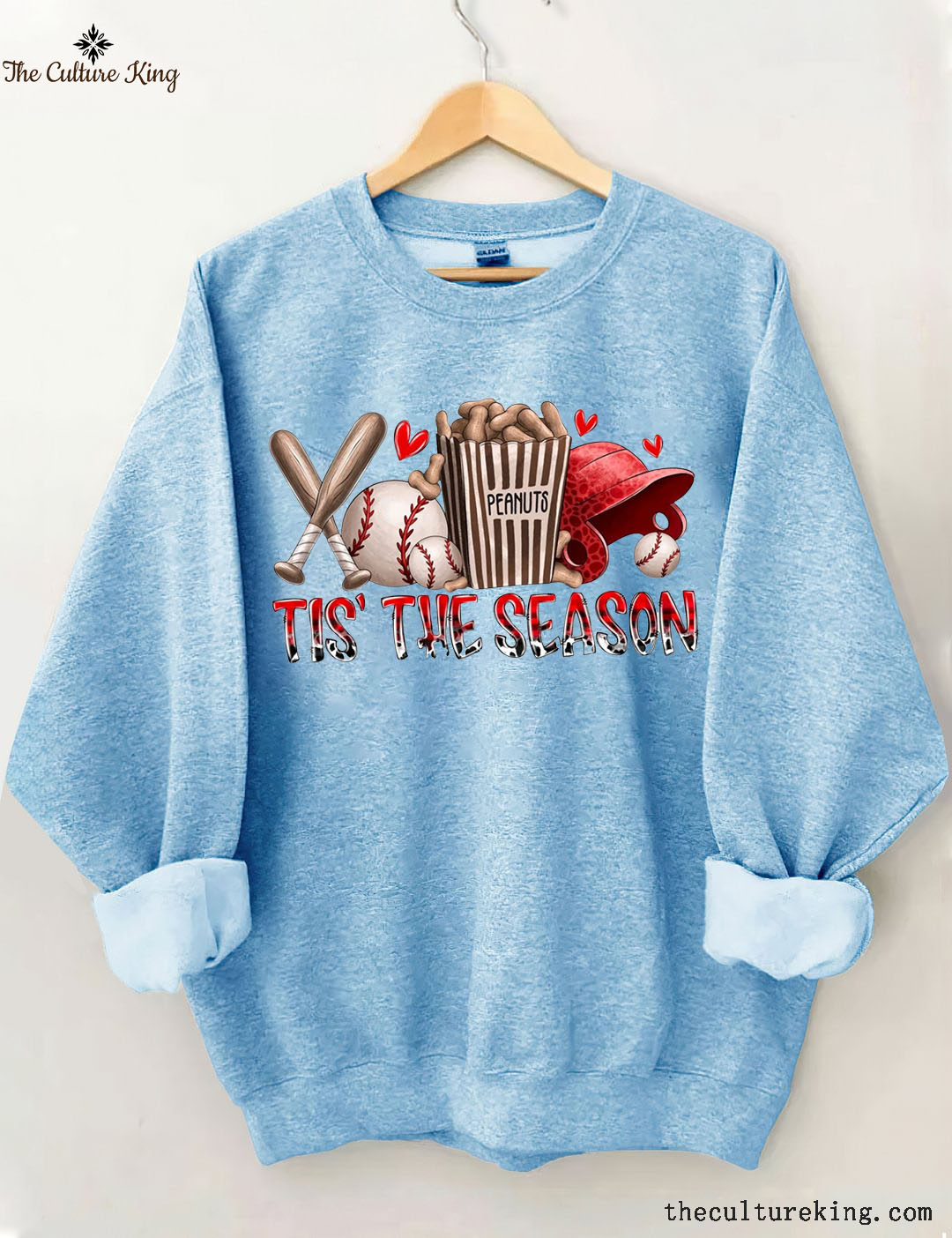 Tis the Season Baseball Sweatshirt