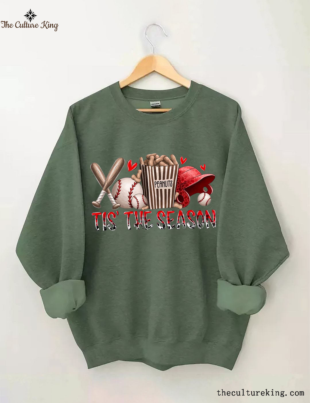 Tis the Season Baseball Sweatshirt