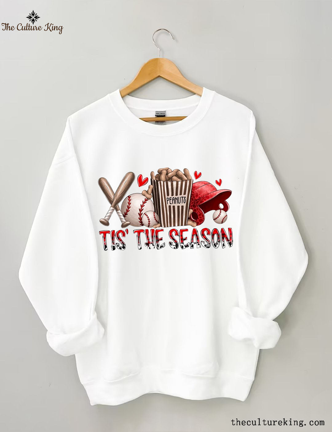 Tis the Season Baseball Sweatshirt