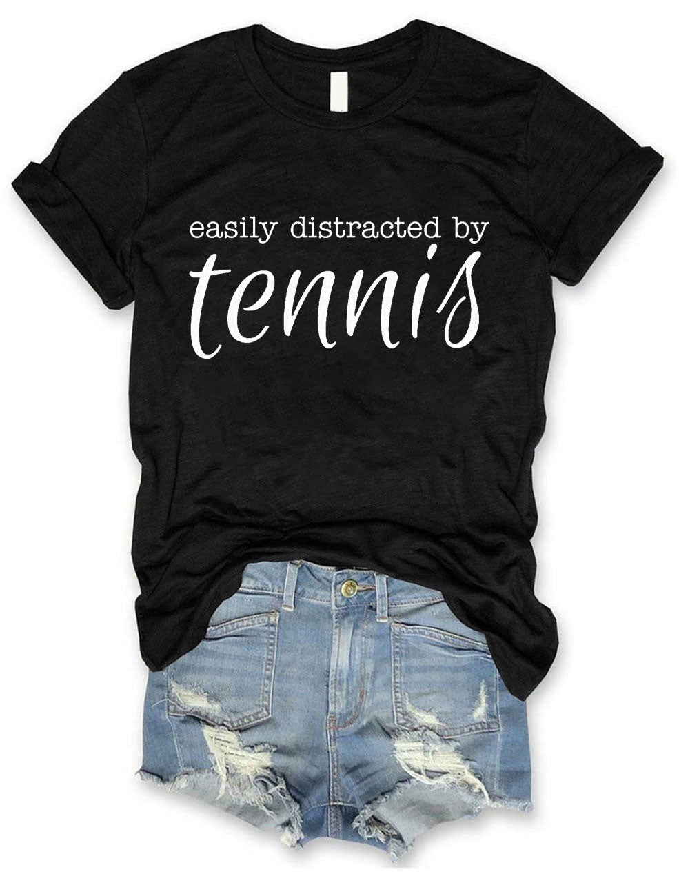 Easily Distracted By Tennis T-Shirt