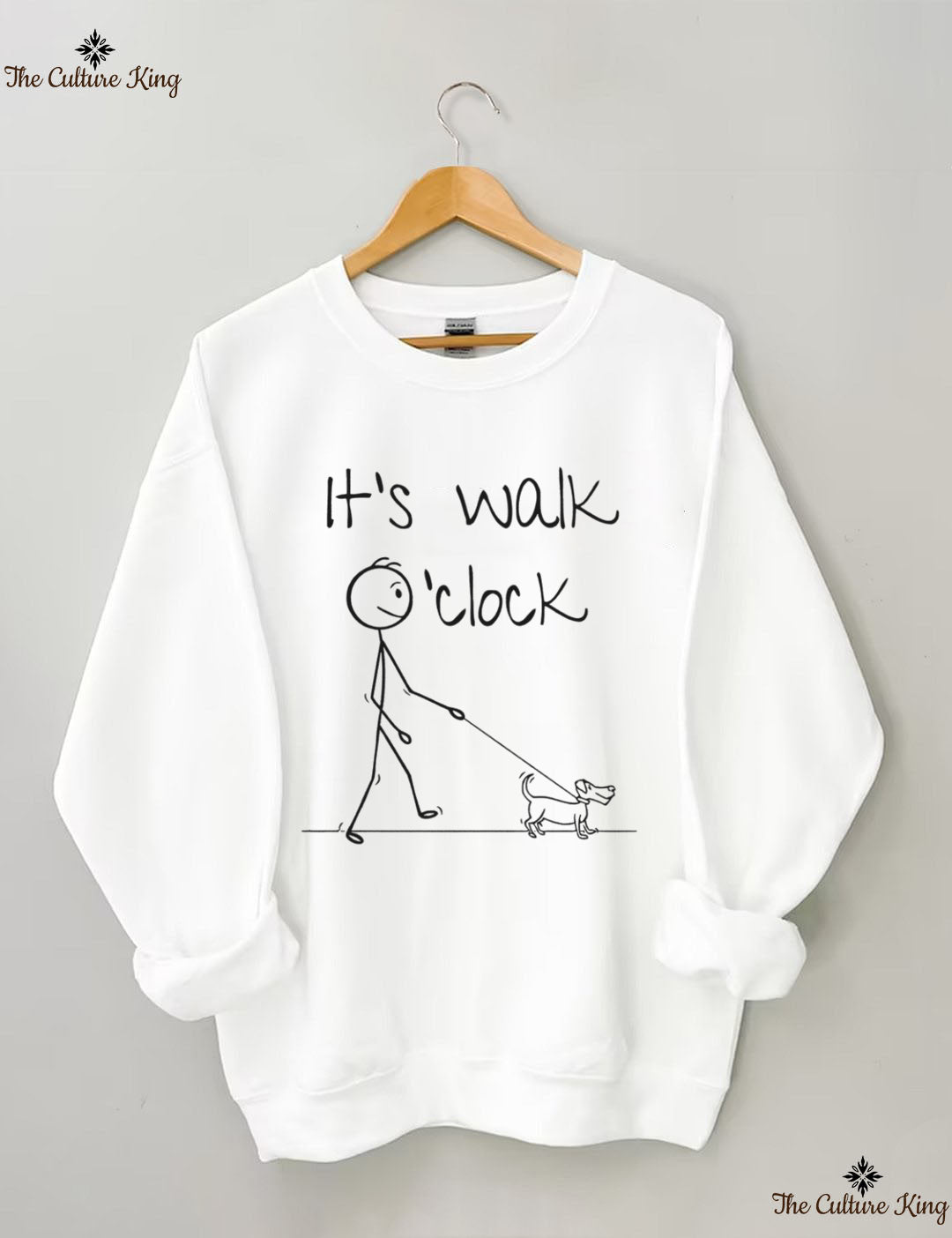 It‘s Walking Dog Sweatshirt