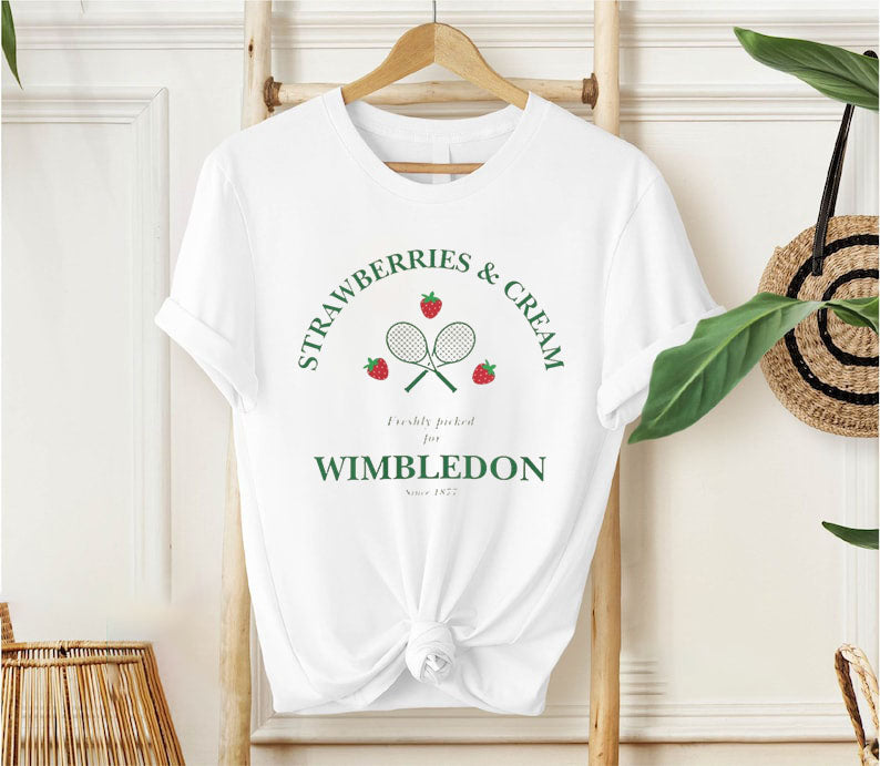 WIMBLEDON Strawberries & Cream T-shirt