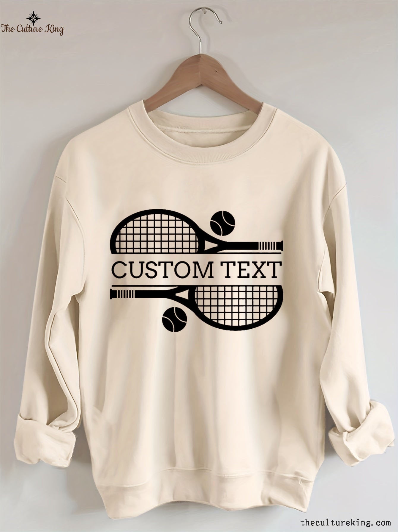 Custom Team Name Tennis Sweatshirt