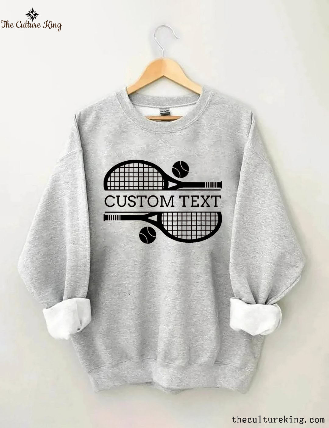 Custom Team Name Tennis Sweatshirt