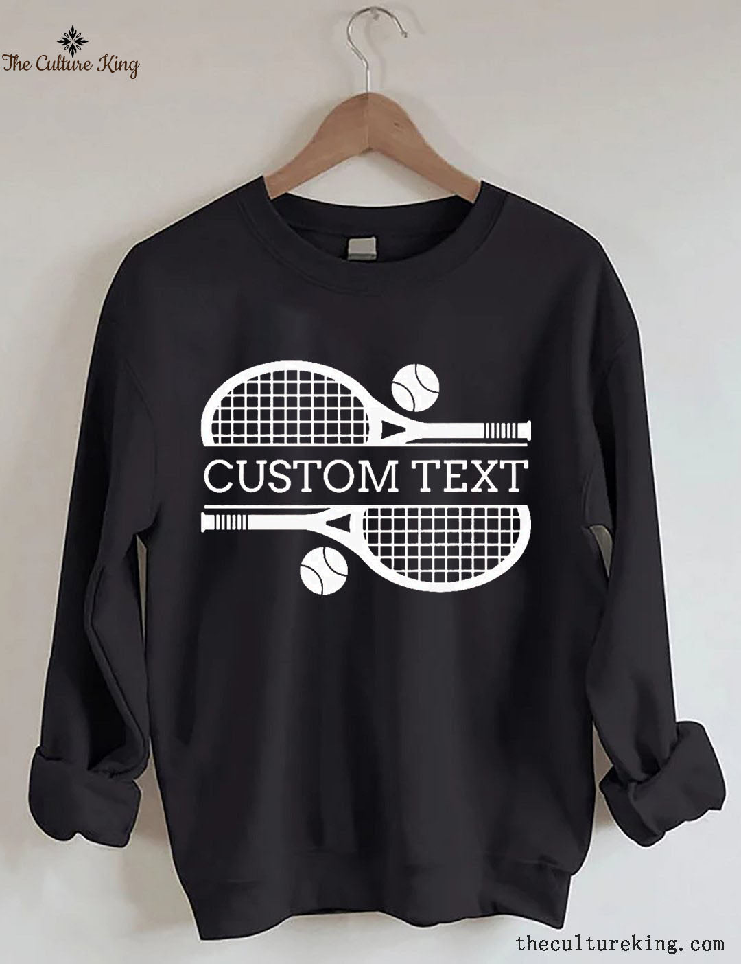 Custom Team Name Tennis Sweatshirt
