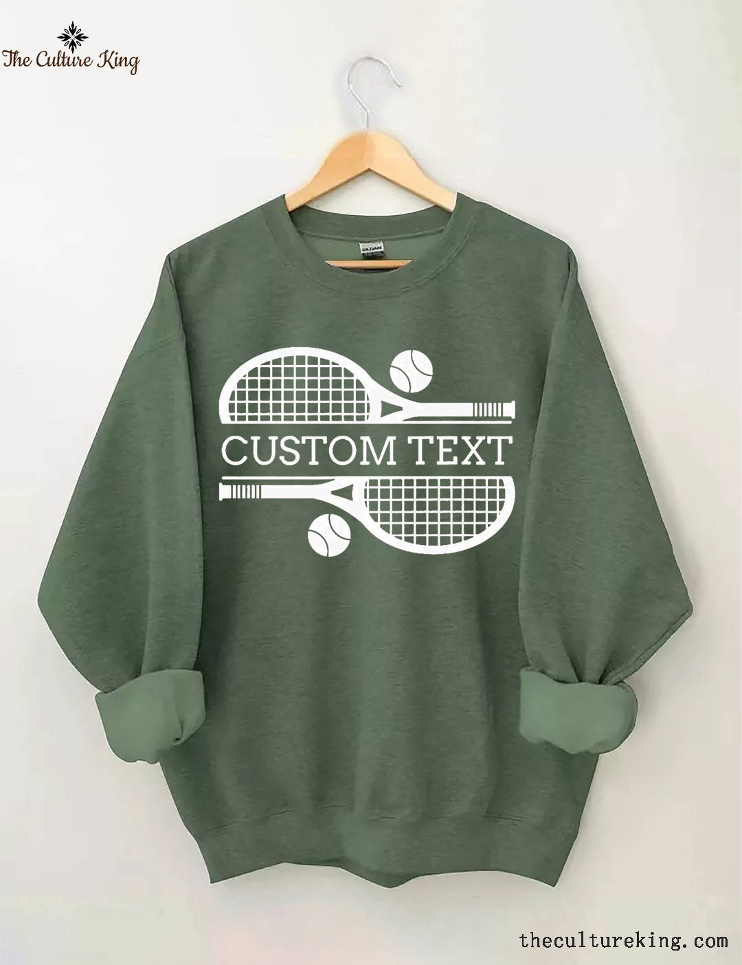 Custom Team Name Tennis Sweatshirt