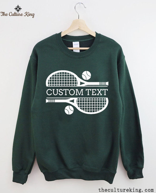 Custom Team Name Tennis Sweatshirt