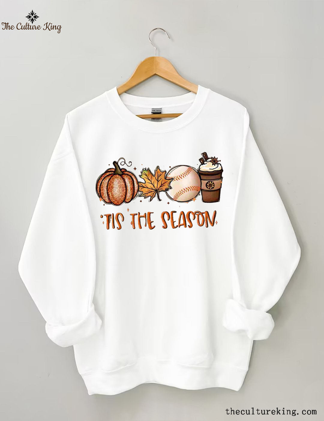 Tis The Season Fall Baseball Sweatshirts