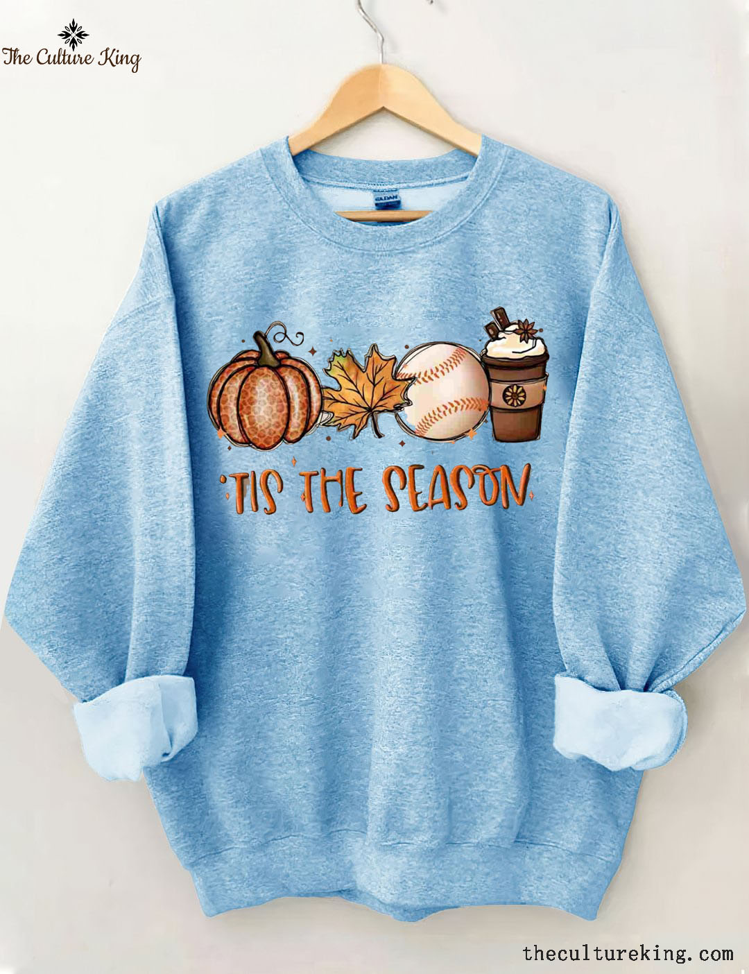 Tis The Season Fall Baseball Sweatshirts