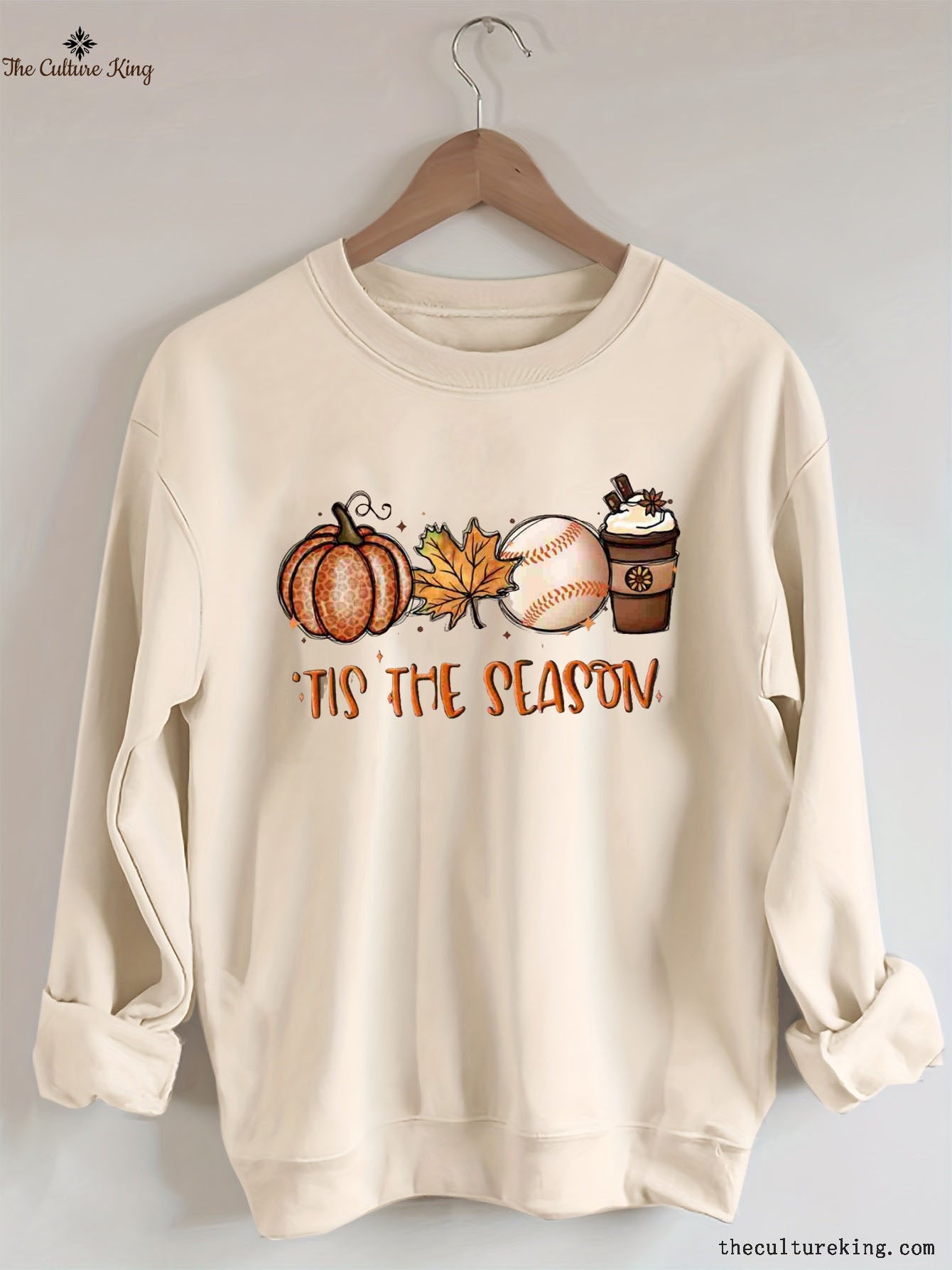 Tis The Season Fall Baseball Sweatshirts