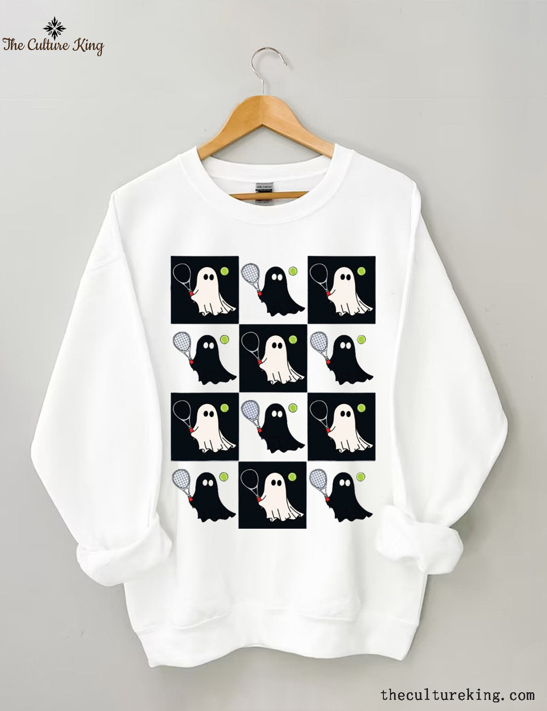 Spooky Tennis Lover Tennis Sweatshirts