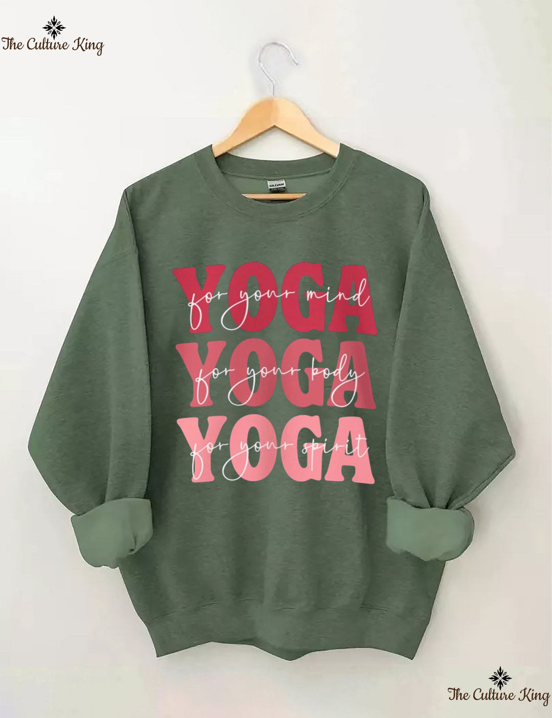 For Your Mind, For Your Body, For Your Spirit ,Yoga Sweatshirt