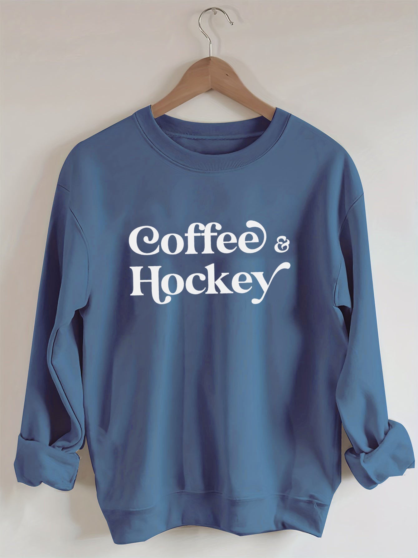 Coffee and Hockey Sweatshirt