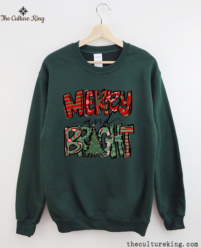 Merry and Bright Sweatshirt