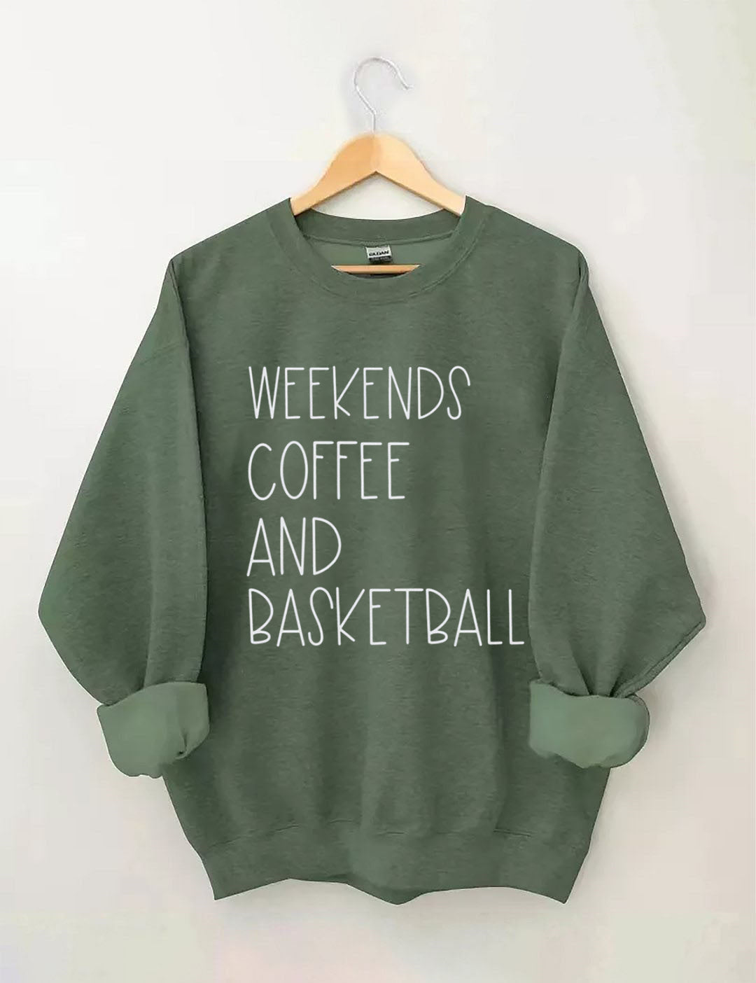 Weekends, Coffee, And Basketball Sweatshirt