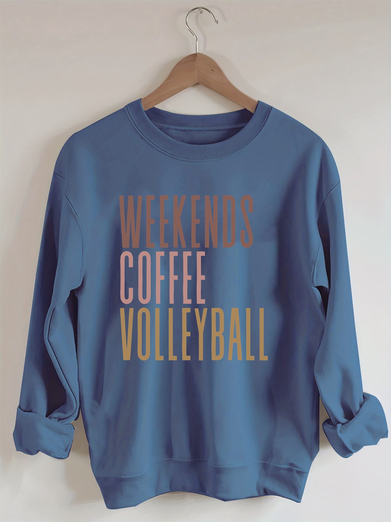 Weekend Coffee Volleyball Sweatshirt